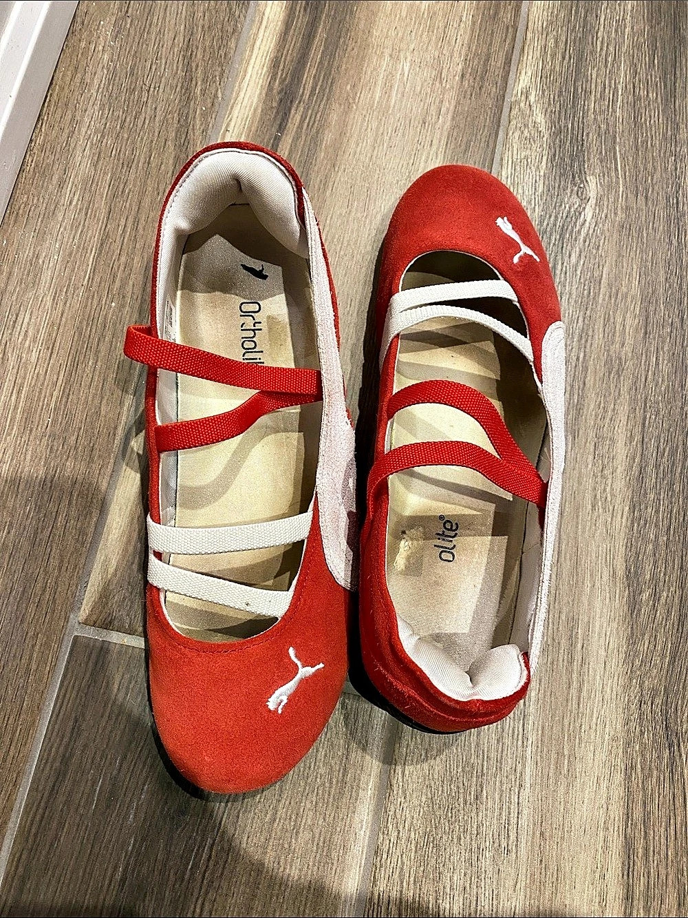 Puma Speedcat Ballet Flats Red
